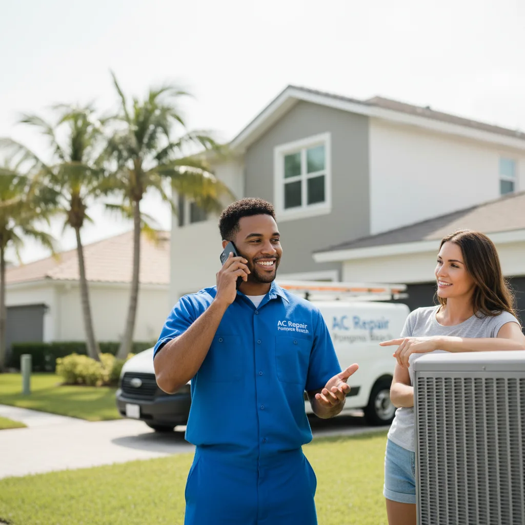 AC Repair Pompano Beach customer support in New Matamoras